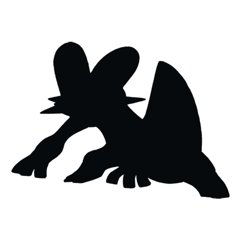 Silhueta de Swampert
