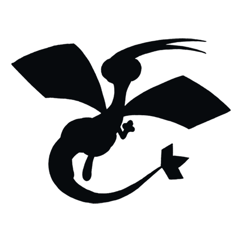 Silhueta de Flygon