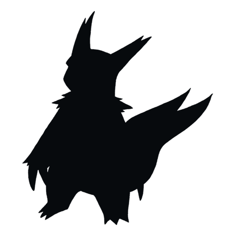 Silhueta de Zangoose