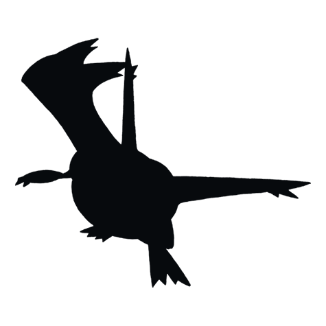 Silhueta de Latias