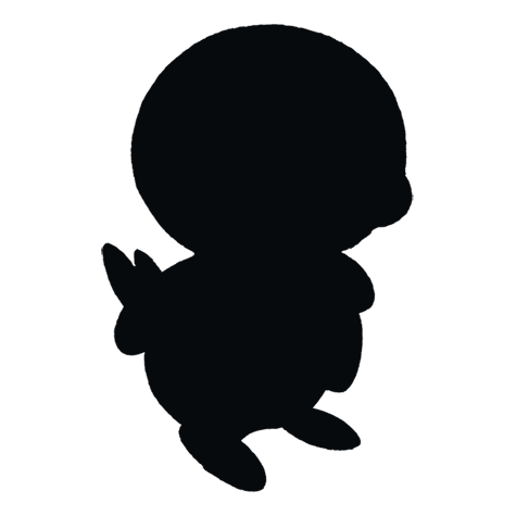 Silhueta de Piplup