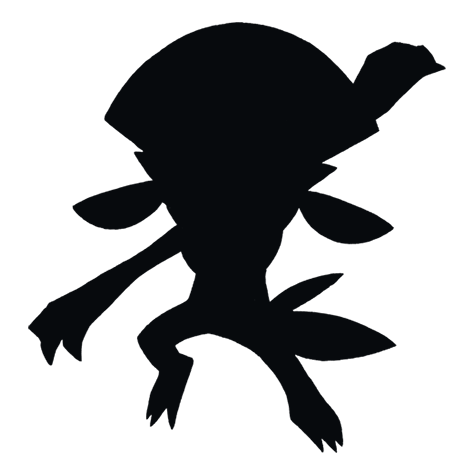 Silhueta de Weavile