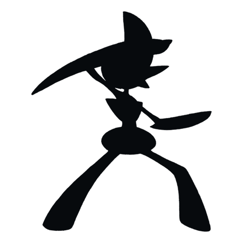 Silhueta de Gallade
