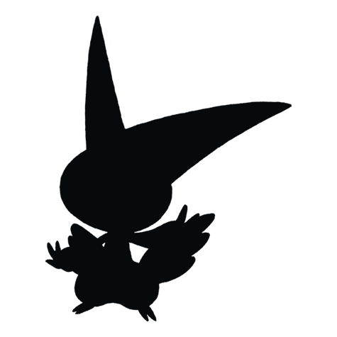 Silhueta de Victini