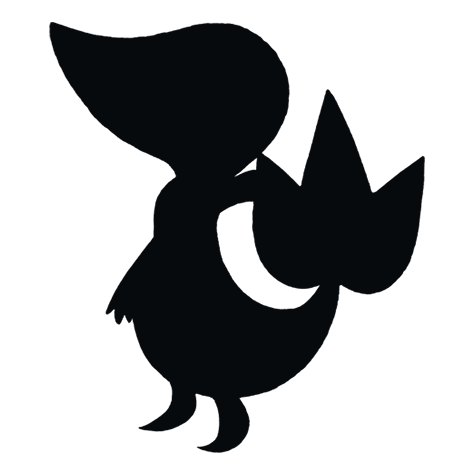 Silhueta de Snivy