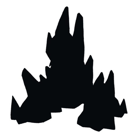 Silhueta de Gigalith
