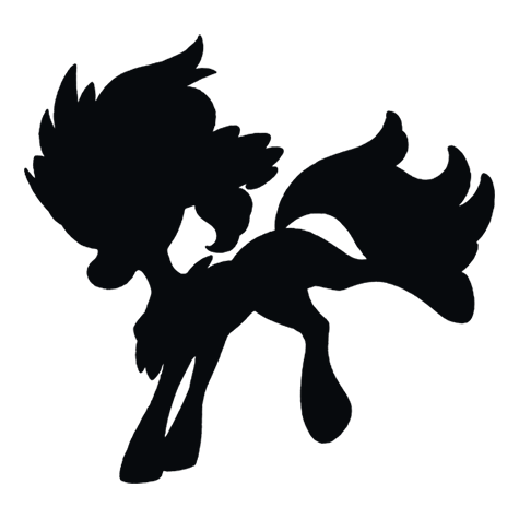 Silhueta de Keldeo