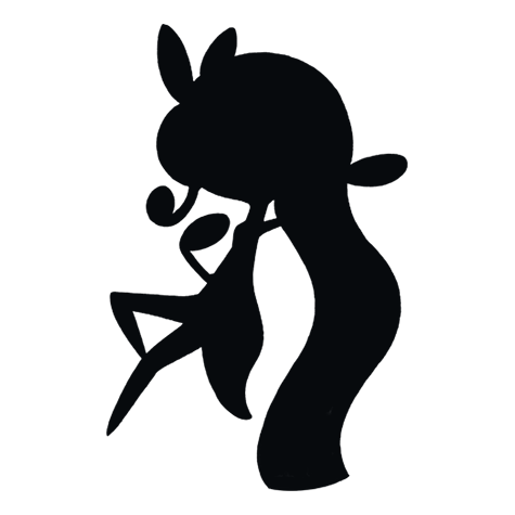 Silhueta de Meloetta