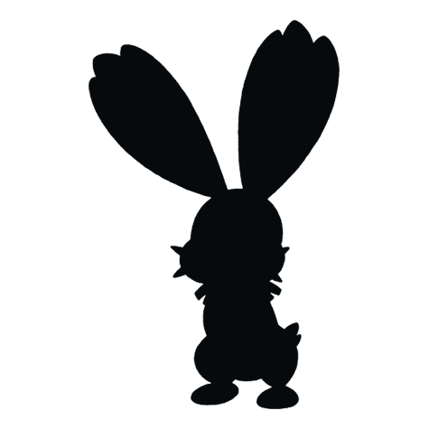 Silhueta de Bunnelby