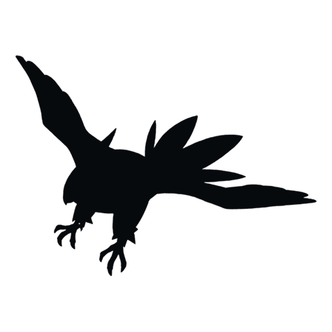 Silhueta de Talonflame
