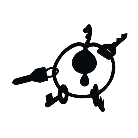 Silhueta de Klefki