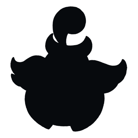 Silhueta de Pumpkaboo