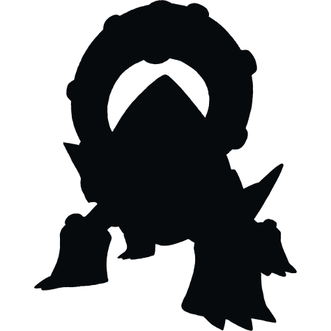 Silhueta de Volcanion