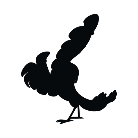 Silhueta de Oricorio