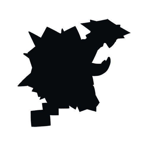 Silhueta de Turtonator
