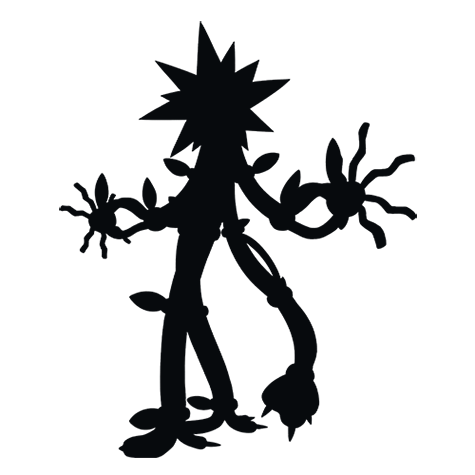 Silhueta de Xurkitree