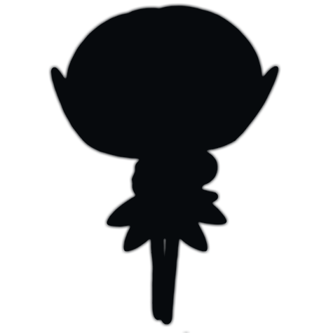 Silhueta de Calyrex