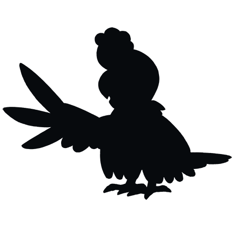 Silhueta de Squawkabilly