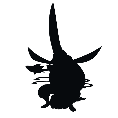 Silhueta de Kingambit
