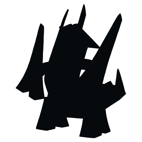 Silhueta de Archaludon