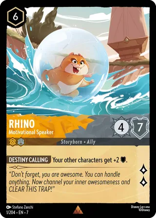 Carta Rhino - Motivational Speaker