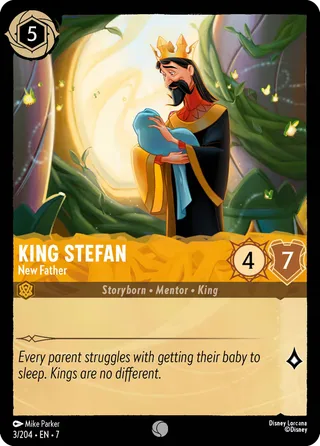 Carta King Stefan - New Father