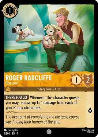 Carta Roger Radcliffe - Dog Lover