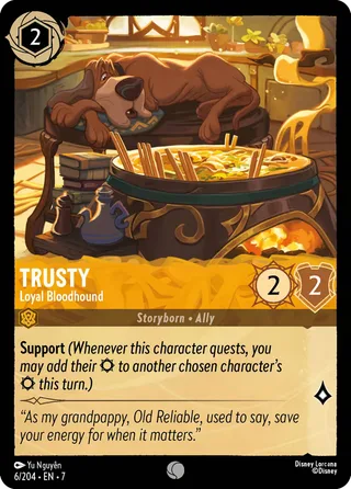Carta Trusty - Loyal Bloodhound