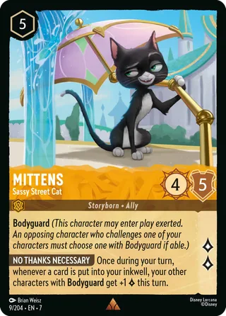 Carta Mittens - Sassy Street Cat