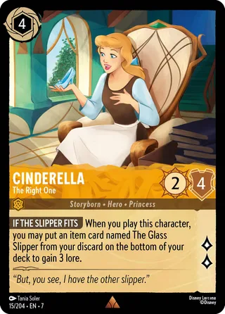 Carta Cinderella - The Right One