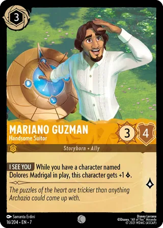 Carta Mariano Guzman - Handsome Suitor