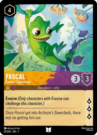 Carta Pascal - Garden Chameleon