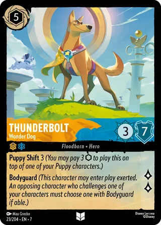 Carta Thunderbolt - Wonder Dog