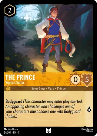 Carta The Prince - Vigilant Suitor
