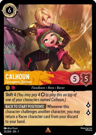 Carta Calhoun - Courageous Rescuer