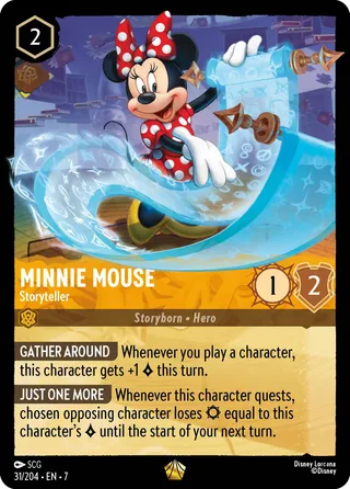 Carta Minnie Mouse - Storyteller