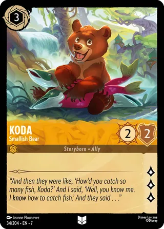 Carta Koda - Smallish Bear