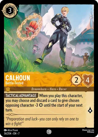 Carta Calhoun - Battle-Tested