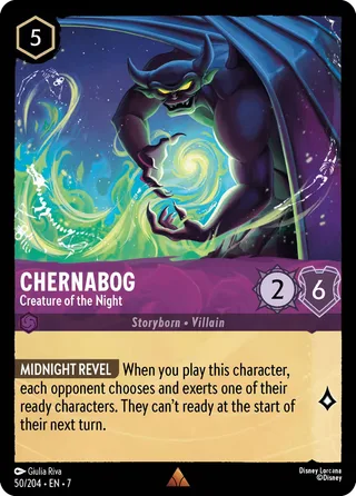 Carta Chernabog - Creature of the Night