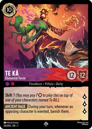 Carta Te Kā - Elemental Terror