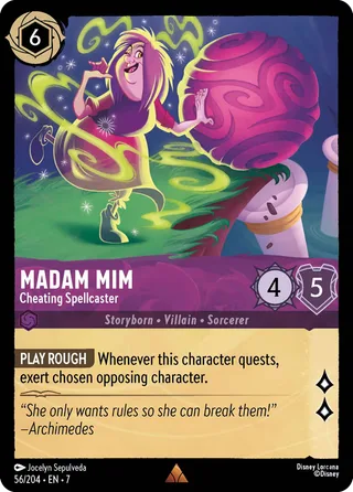 Carta Madam Mim - Cheating Spellcaster