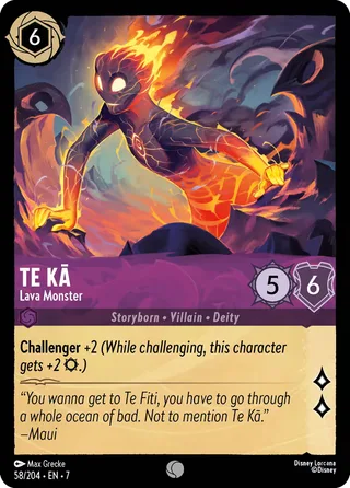 Carta Te Kā - Lava Monster