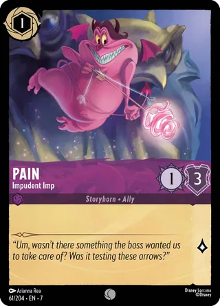 Carta Pain - Impudent Imp
