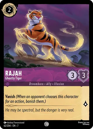 Carta Rajah - Ghostly Tiger