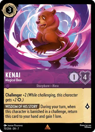 Carta Kenai - Magical Bear