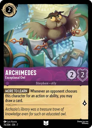 Carta Archimedes - Exceptional Owl