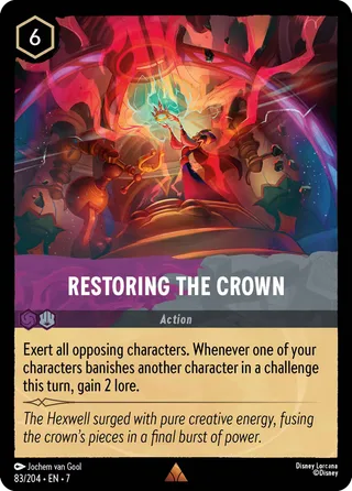 Carta Restoring the Crown