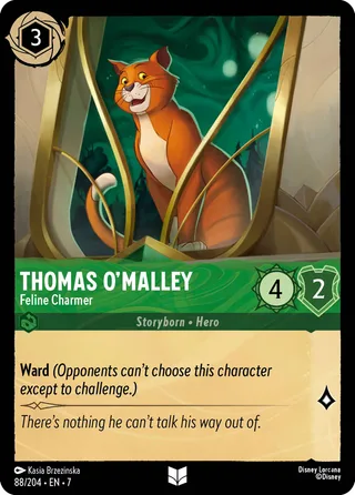Carta Thomas O'Malley - Feline Charmer