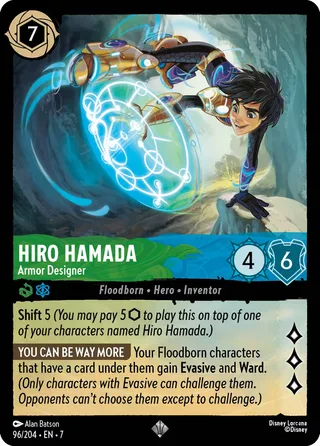 Carta Hiro Hamada - Armor Designer