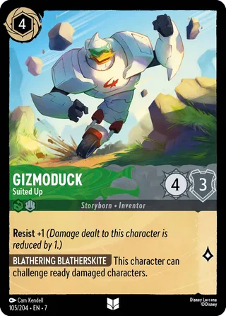 Carta Gizmoduck - Suited Up